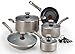 T-fal C508SE Excite Nonstick Thermo-Spot Dishwasher Safe Oven Safe Cookware Set, 14-Piece, Gold