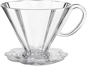 Amazon Co Jp エスプレッソマシン コーヒーフィルター Pctg素材ペーパーレスで再利用可能な反転コーヒーフィルターコーンコーヒードリッパー 10枚の花びらデザイン スポーツ アウトドア