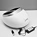 Foot Massager, Shiatsu Kneading Foot Massager Massage Machine with Heat for Home Office White