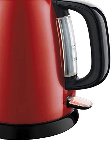 Russell Hobbs Bouilloire Compacte 1L, Ebullition Rapide, Filtre Anti-Calcaire Amovible Lavable - Rouge 24992-70 Colours Plus - Cuisine A Vivre Russell Hobbs Bouilloire Compacte 1L, Ebullition Rapide, Filtre Anti-Calcaire Amovible Lavable - Rouge 24992-70 Colours Plus