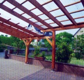 PVC - Lichtplatten Profil 70/18 Trapez - bronze - 500 x 1095 x 1,2 mm (EUR 8,50/qm) Mindestbestellwert: Euro 100,00