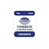 Harris FiltaBrite Filter Pads 5-pack Use with Harris Vinbrite MK3 Filter Kit
