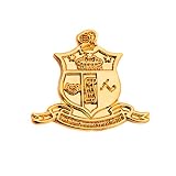 Desert Cactus Kappa Alpha Psi Fraternity Gold Sandblasted Crest Lapel Pin Enamel Greek Formal Wear Blazer Jacket Nupe (Gold Sandblast Pin)