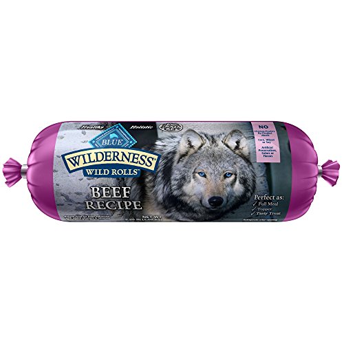BLUE Wilderness Adult Grain-Free Wild Rolls Beef Wet Dog Food 2.25-lb