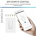 Smart Dimmer Switch by Martin Jerry | White, Supports LED, 2.4G WiFi, Voice Control via Echo & Google Home, a Neutral Wire is Necessary for Installation