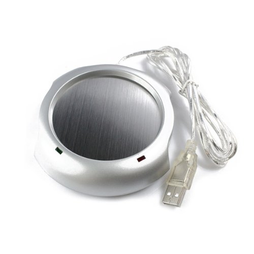Vktech Coffee Tea Cup Warmer Heater PAD OFFICE 4 Port USB Hub