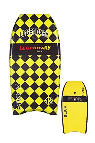 GYN Trade Heat Sealed Legendary Pro X Bodyboard Hard Slick Printed (Checkers, 42'') - Thumbnail 2