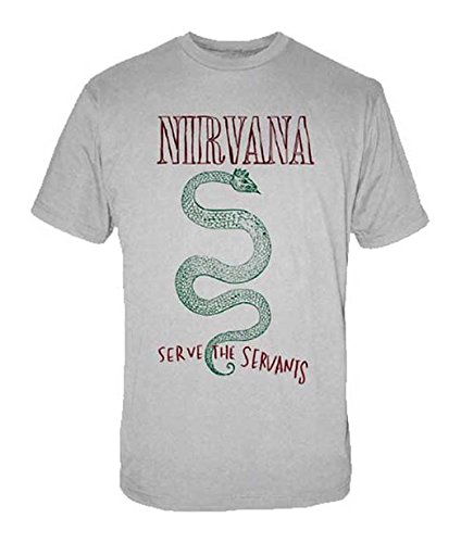 T-Shirt - Nirvana - Serpent, White, Medium T-Shirt - Nirvana - Serpent, White, Medium