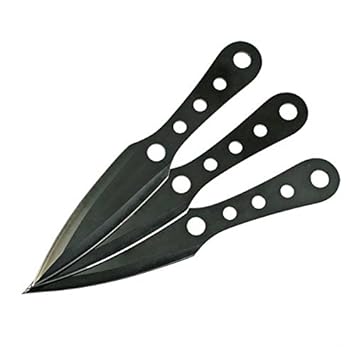 G8DS® 3er Wurfmesser Set inkl. Etui THR-853