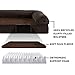 Furhaven Pet Dog Bed | Orthopedic Faux Fleece & Chenille Soft Woven Traditional Sofa-Style Living Room Couch Pet Bed w/ Removable Cover for Dogs & Cats, Coffee, Smallthumb 3