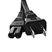 iMBAPrice 10 Feet Long AC Power Adapter Cord Compatible with Apple TV (1st, 2nd & 3rd Generation)