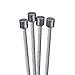 Hotop 2 Set Road Bike Brake Cable Bicycle Gear Cable Wire with Caps Complete Inner Replacement Set