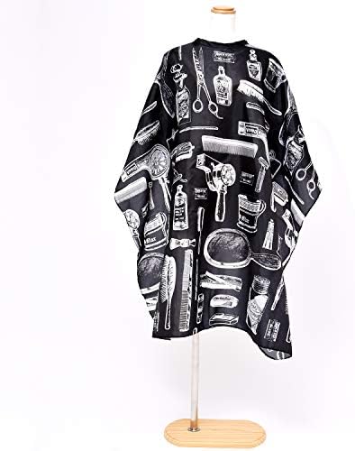 散髪 ケープ 散髪マント 首元調整可能デザインで 子ども 大人 まで使用可能 散髪ケープ カットクロス 防水仕様 ヘアエプロン ヘアカット ヘアカラー で便利な マント ヘアカットケープ さんぱつケープ コンパクトに折りたたみ可能 ヘアーエプロン 散髪用ケープ ヘア