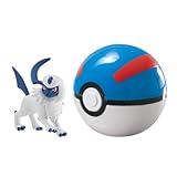 Pokémon Clip & Carry Poké Ball Absol and Great Ball