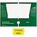 Five Star 4 Pocket Folder, 2 Pocket Folder Plus 2 Additional Pockets, Green (72091)