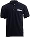 Ann Arbor T-shirt Co. Security | Professional Security Officer, Guard Unisex DryBlend Collared Shirt-(Polo, XL) Black