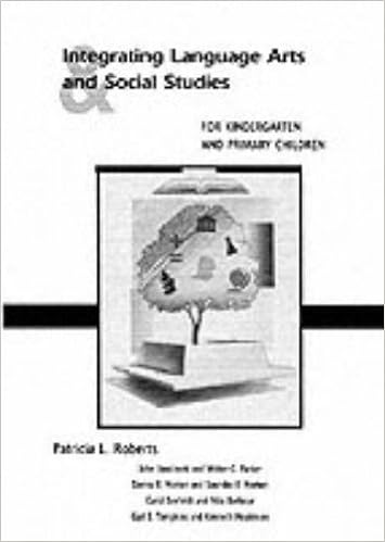 Integrating Language Arts And Social Studies For Kindergarten And Primary Children Roberts Patricia L 9780024084606 Amazon Com Books