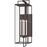 Troy Lighting B6340-TBZ Beckham Outdoor Wall Sconce, 4-Light E12 Candelabra Base, Textured Bronze
