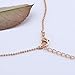 Lureme Women Pave Crystal Starfish Gold Tone Pendant Necklace Adjustable Length 01000791-2