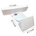 LANREN Newborns Infant Baby Sleep Pillow, Comfortable & Washable (White)