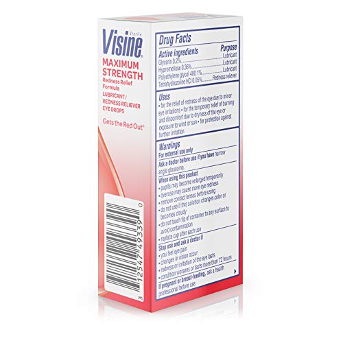 5 Visine+Maximum+Strength+Lubricant+Reliever