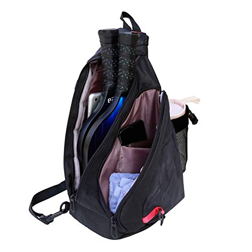 ZOEA Pickleball Bag, Sport Pickleball Sling Bag for Women Man