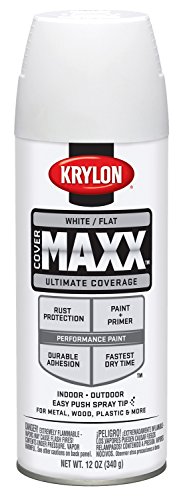 Krylon k09194000 covermaxx spray paint, metallic gold, 12 ounce