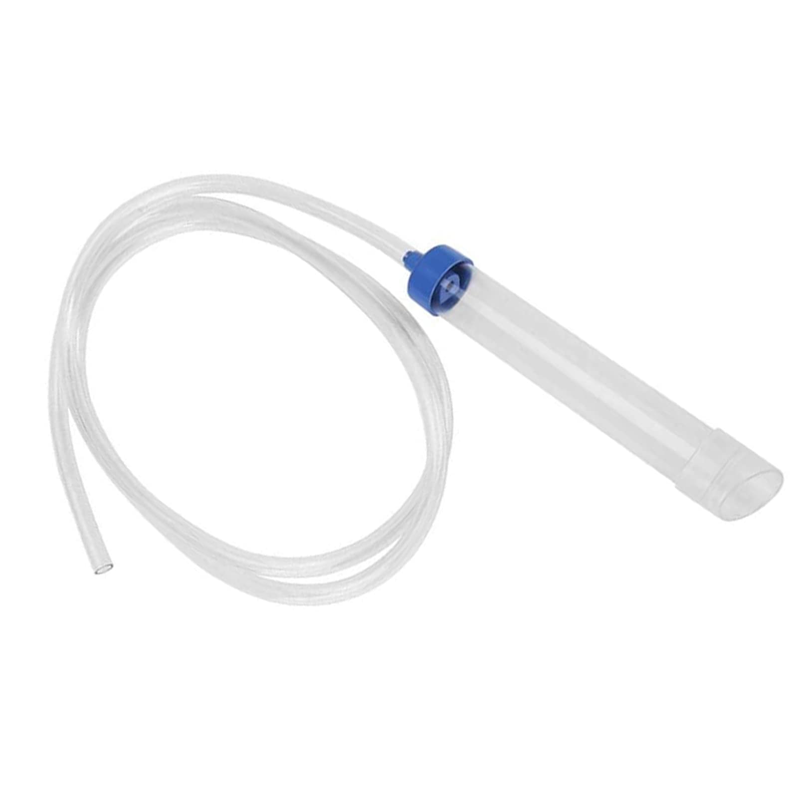 LZZEM Manual Aquarium Siphon Small Gravel Cleaner And Water Change With Hose Aquarium Siphon Fish Tank Siphon Aquarium Cleaning Siphon Pvc Vacuum Pump Easy to Use Aquarium Cleaner for Small Aquariums