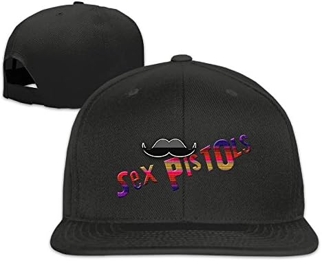 HYRONE For Men Women Hip Hop Baseball-Caps Mesh Back Sex Pistols4 Cap Hats Black