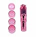 Love Monkey Pink Vibrating Massager Pocket Rocket with Pouch and Cleansing Wipes