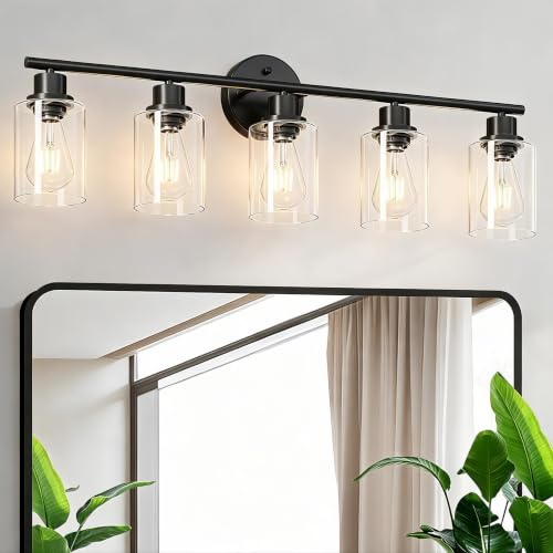 Guliaofo 5-Light Bathroom Vanity Light Fixture