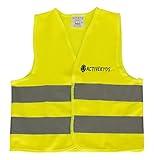 Active Kyds High Visibility Kids Safety Vest for Construction Costume, Biking