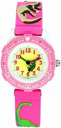 Kids Learn time Watch Dinosaur Second Hand 3D Cartoon Silicone Wristwatch for Little Girl Boy Gift