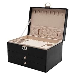 Eapmic 3 layer Eyeglass Sunglass Storage Watch Box