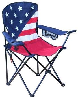 american flag camping chair