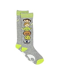 Tsum Tsum las niñas para mujer 2 Pack Calcetines de Rodilla Alta (Little Kid   Big Kid   Teen   adulto)