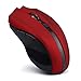 DEESEE(TM) NewCordless Wireless 2.4GHz Optical Mouse Mice for Laptop PC Computer +USB Receiver (Red)thumb 2