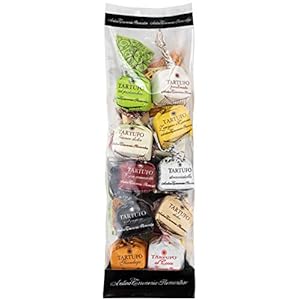 Schokoladen Trüffel – Antica Torroneria Tartufo. Trüffel dolce tartufi, Trüffel Pralines gemischt 20 Stück mind. 280 g