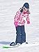 Kids Snow Ski Mittens Winter Gloves Warm Waterproof Mittens for Girls and Boys (Rose Red, 3-6 Years)