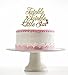 Twinkle Twinkle Little Star Cake Topper in Gold Glitter for Baby Shower or Birthday Party sold by PinkFish Shop