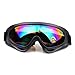Binboll Adjustable UV Protective Outdoor Glasses Motorcycle Goggles Dust-Proof Protective Combat Goggles Military Sunglasses Ski Goggles to Prevent Particulates and Fog in Colorful