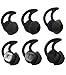 ALXCD Ear Tips for Bose SoundSport Free Headphone, S/M/L 3 Pair Replacement Soft Silicone Earbud Tips, Fit for Bose Quietcontrol 30 QC30 Sound Sport Free Headphone（Black
