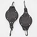 Bits and Pieces Home and Garden Gadgets-Easy Reach Plant Pulley Set of Two (2) Makes Watering Home Plants Easy - Raise and Lower Plants and Bird Feeders with One Touch