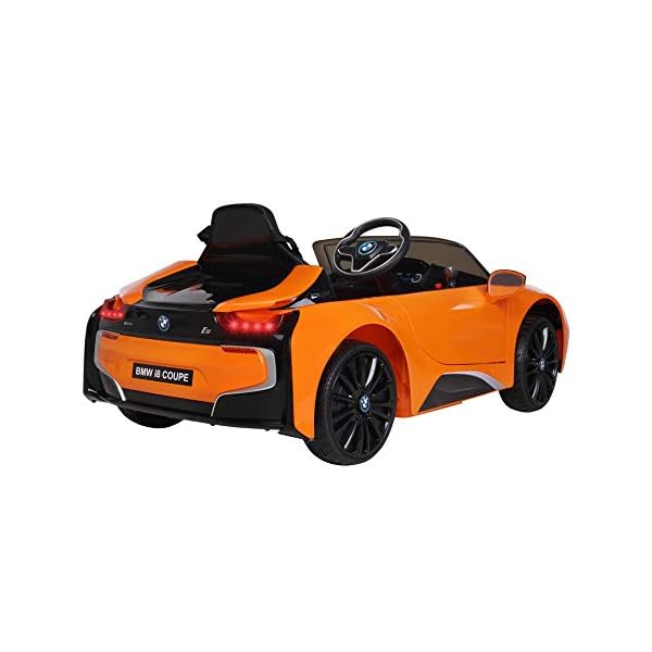 Actionbikes Motors Kinder Elektroauto BMW i8 - Lizenziert - 2 x 25 Watt Motor - Eva Weichgummireifen - 2,4 Ghz… – Bild 4