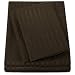 1500 Supreme Collection Dobby Striped Sateen 4 Piece Bed Sheet Set Deep Pocket - All Sizes, 23 Colors - Queen, Dobby Stripe Chocolate