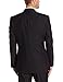 Alexander Julian Colours Men's Big and Tall Single Breasted Modern Fit 2 Button Notch Lapel Suit Separate Jacket, Black Hairline, 52 Regular