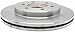 ACDelco Silver 18A1625A (19261797) Non-Coated Front Disc Brake Rotor