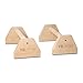 YOGABODY Birch Wood Parallettes (Set of 2) | Beautiful, Smooth, Non-Slip Yoga & Gymnastic Training Tool for L-Sits, Lolasana, Handstand Pushups, Jump Backs & More