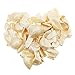KUMEED 100 pcs White Balloons 10 inch Latex Balloons 180g/bag Pearl White