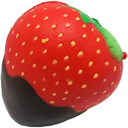 Tian Guan Slow Rising Strawberry Squishies Toys, Squishy Kawaii Squeeze Toys for Collection, Stress Relief Gift for Adults and Kids